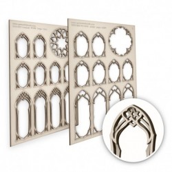 Fenêtres maquette - Elfiques - Grandes