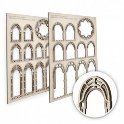 Fenêtres maquette - Squelettes - Grandes