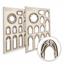 Fenêtres maquette - Squelettes - Petites