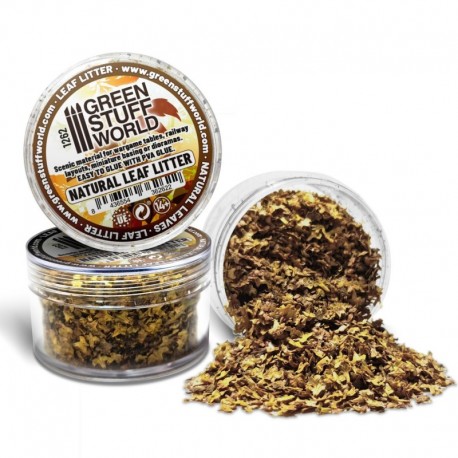 Feuilles Naturelles Grandes - Couleur Naturel