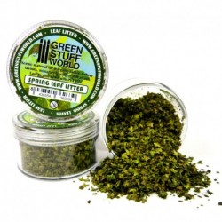 Feuilles Naturelles Grandes - Vert Printemps