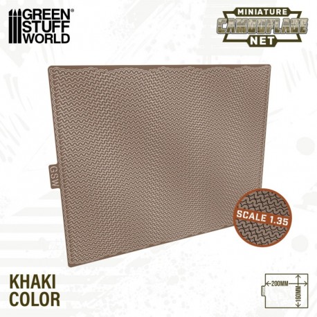 Filets de camouflage Kaki 1:35
