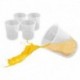 5x Mesureurs Jetables 100ml