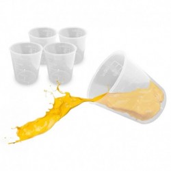 5x Mesureurs Jetables 100ml