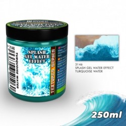 Gel à  effet d'eau - Turquoise 250ml