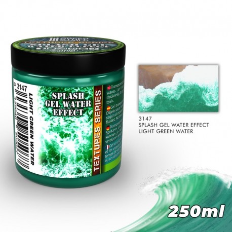 Gel à  effet d'eau - Vert clair 250ml