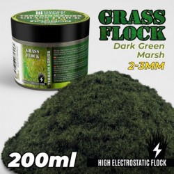 Herbe Statique 2-3mm- DARK GREEN MARSH - 200ml