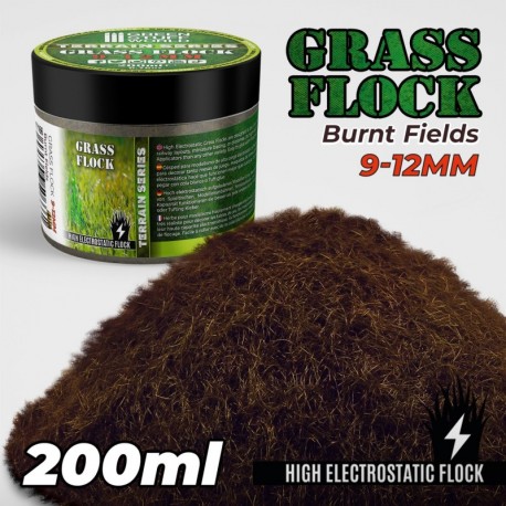 Herbe Statique 9-12mm- BURNT FIELDS - 200ml