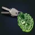 Porte-clés - GREEN SKULL