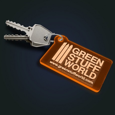 Porte-clés - CARRE ORANGE