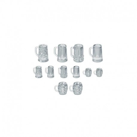 Chopes de bière - cristal 1:48-1:35