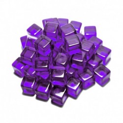 JETONS - CUBES VIOLET 10mm