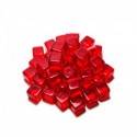 Jetons Cubes Rouges 8mm