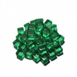 Jetons Cubes Verts 8mm