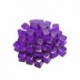 Jetons Cubes violet 8mm