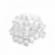 Jetons - Cubes Transparents 8mm