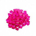 Jetons - Cubes Roses 8mm