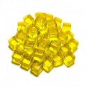 Jetons Cubes Jaunes 10mm