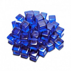Jetons Cubes Bleus 10mm
