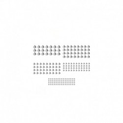 Set imprimé 3D - Micro Rivets Coniques 1:48-1:35