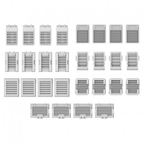Kit conversion Mecha - Propulseurs Carrés