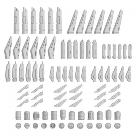 Kit conversion Mecha - Accessoires pour combinaisons TAU