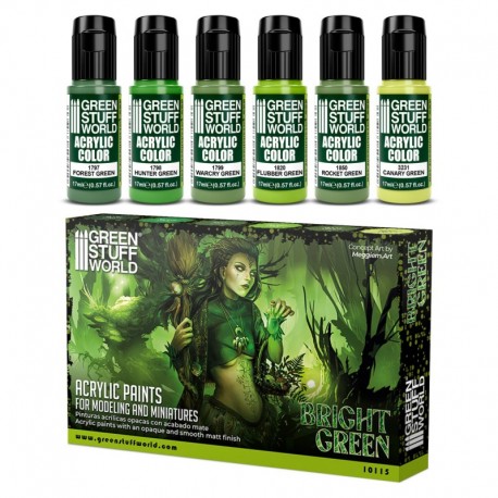 Set Peinture - Bright Green