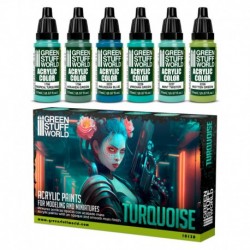 Set Peinture - Turquoise