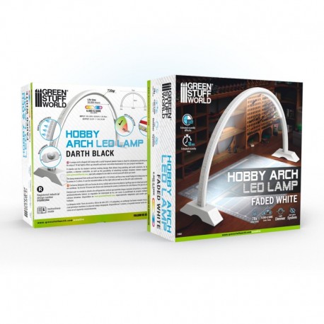 Lampe LED Hobby Arch - Faded White