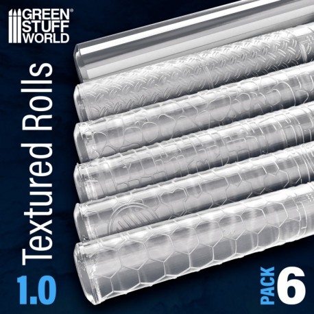 Rouleaux texturés - PACKx6 v1.0