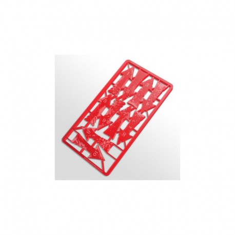 Flèches de Charge et Désengagement - Rouge