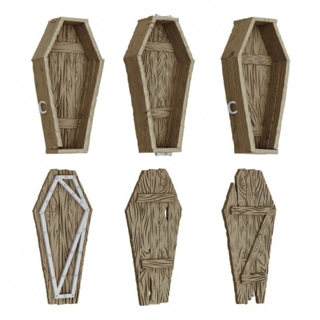 Cercueils en bois 1:48