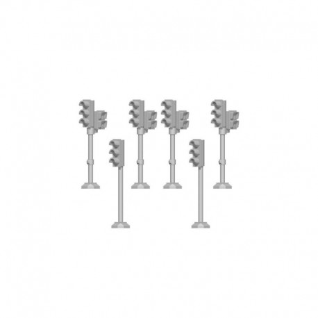 Feux de circulation 70mm 1:48