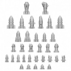 Missiles et roquettes orques 1:48