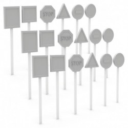 Panneaux de signalisation 1:35