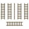 Petites échelles en bois 1:48-1:35