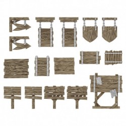 Panneaux en Bois 1:48??1:35