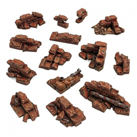 Ruines de murs en briques?? 1:48