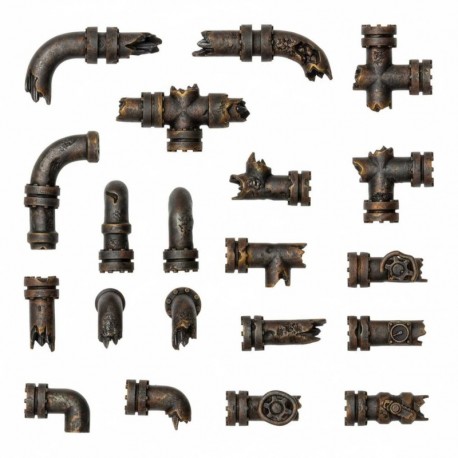 Tuyaux endommagés 1:48-1:35