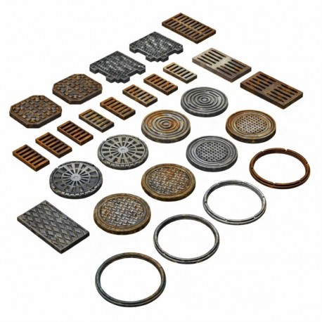 Couvercles de regard 1:48-1:35