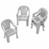Chaises en plastique 1:48