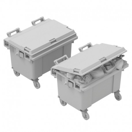 Conteneur Poubelle 1:48