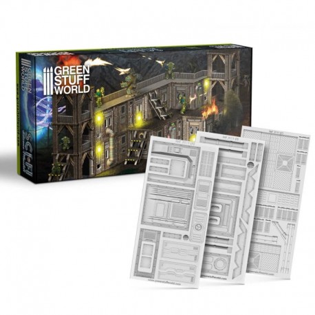 Moules en silicone - Sci-Fi