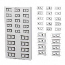 MOULES en Silicone - Bloc de Béton