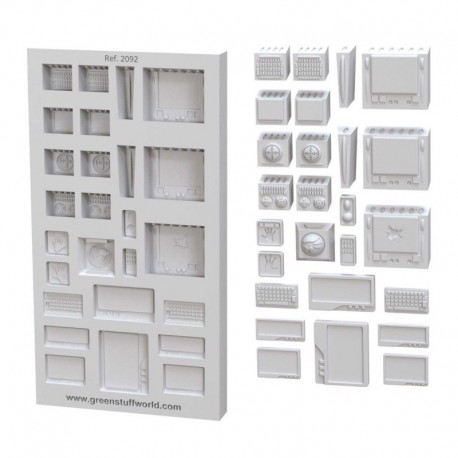 MOULES en Silicone - Panneaux de ContrÃ´le