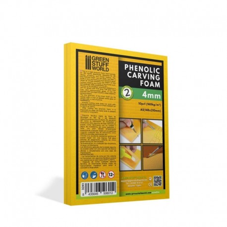 Mousse phénolique 4mm - Taille A5
