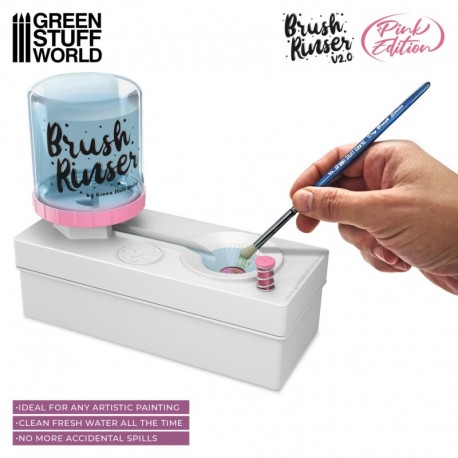 Brush Rinser Rose - Distributeur d'eau