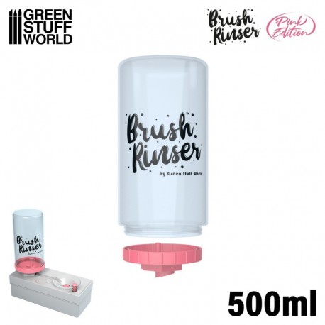 Bouteille Brush Rinser 500ml - Rosa