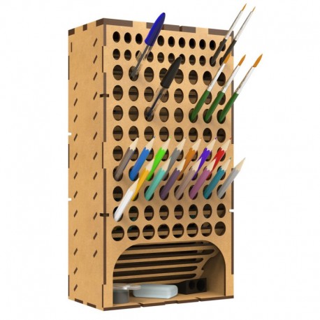 Rangement Pinceaux Peinture