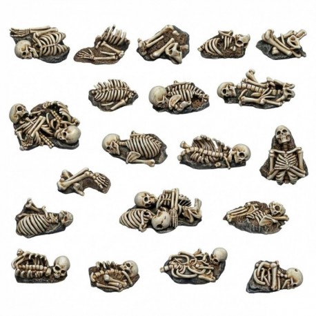 Vestiges de squelettes 1:48